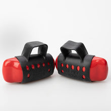 Загрузить изображение в средство просмотра галереи, Комплект «РАН» утяжелители для рук heavy twins, мма, бокс, фитнес, кроссфит, кикбоксинг, бег красные 500гр